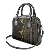 Egypt Deshret Crown Shoulder Handbag Ancient Mythology Pharaoh With Pschent