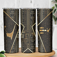 Egypt Deshret Crown Skinny Tumbler Ancient Mythology Pharaoh With Pschent