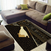 Egypt Hedjet Crown Area Rug Ancient Mythology Upper Pharaoh