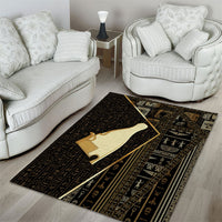 Egypt Hedjet Crown Area Rug Ancient Mythology Upper Pharaoh