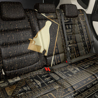 Egypt Hedjet Crown Back Car Seat Cover Ancient Mythology Upper Pharaoh