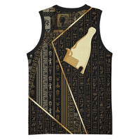 Egypt Hedjet Crown Basketball Jersey Ancient Mythology Upper Pharaoh