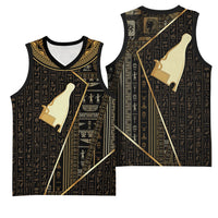 Egypt Hedjet Crown Basketball Jersey Ancient Mythology Upper Pharaoh