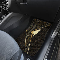Egypt Hedjet Crown Car Mats Ancient Mythology Upper Pharaoh