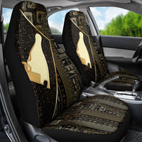 Egypt Hedjet Crown Car Seat Cover Ancient Mythology Upper Pharaoh