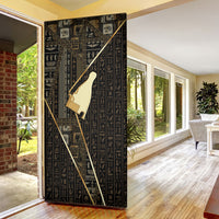 Egypt Hedjet Crown Door Cover Ancient Mythology Upper Pharaoh