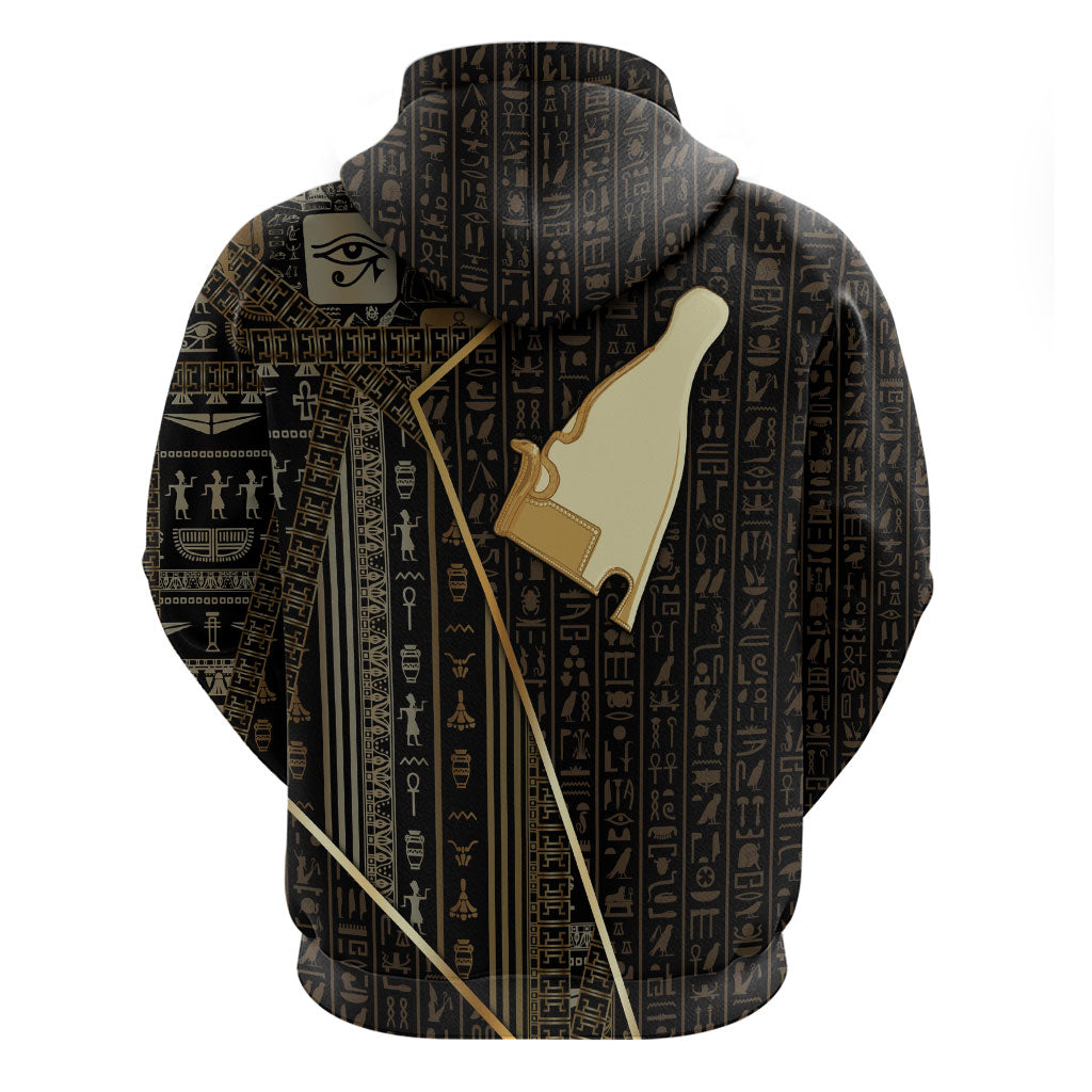 Egypt Hedjet Crown Hoodie Ancient Mythology Upper Pharaoh