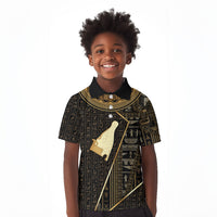 Egypt Hedjet Crown Kid Polo Shirt Ancient Mythology Upper Pharaoh