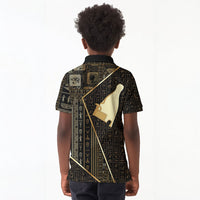 Egypt Hedjet Crown Kid Polo Shirt Ancient Mythology Upper Pharaoh