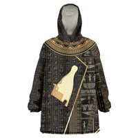 Egypt Hedjet Crown Kid Wearable Blanket Hoodie Ancient Mythology Upper Pharaoh