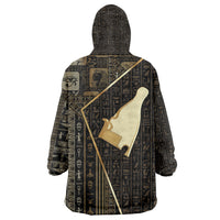 Egypt Hedjet Crown Kid Wearable Blanket Hoodie Ancient Mythology Upper Pharaoh