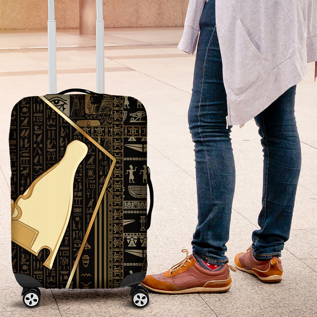 Egypt Hedjet Crown Luggage Cover Ancient Mythology Upper Pharaoh