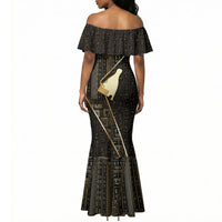 Egypt Hedjet Crown Mermaid Dress Ancient Mythology Upper Pharaoh