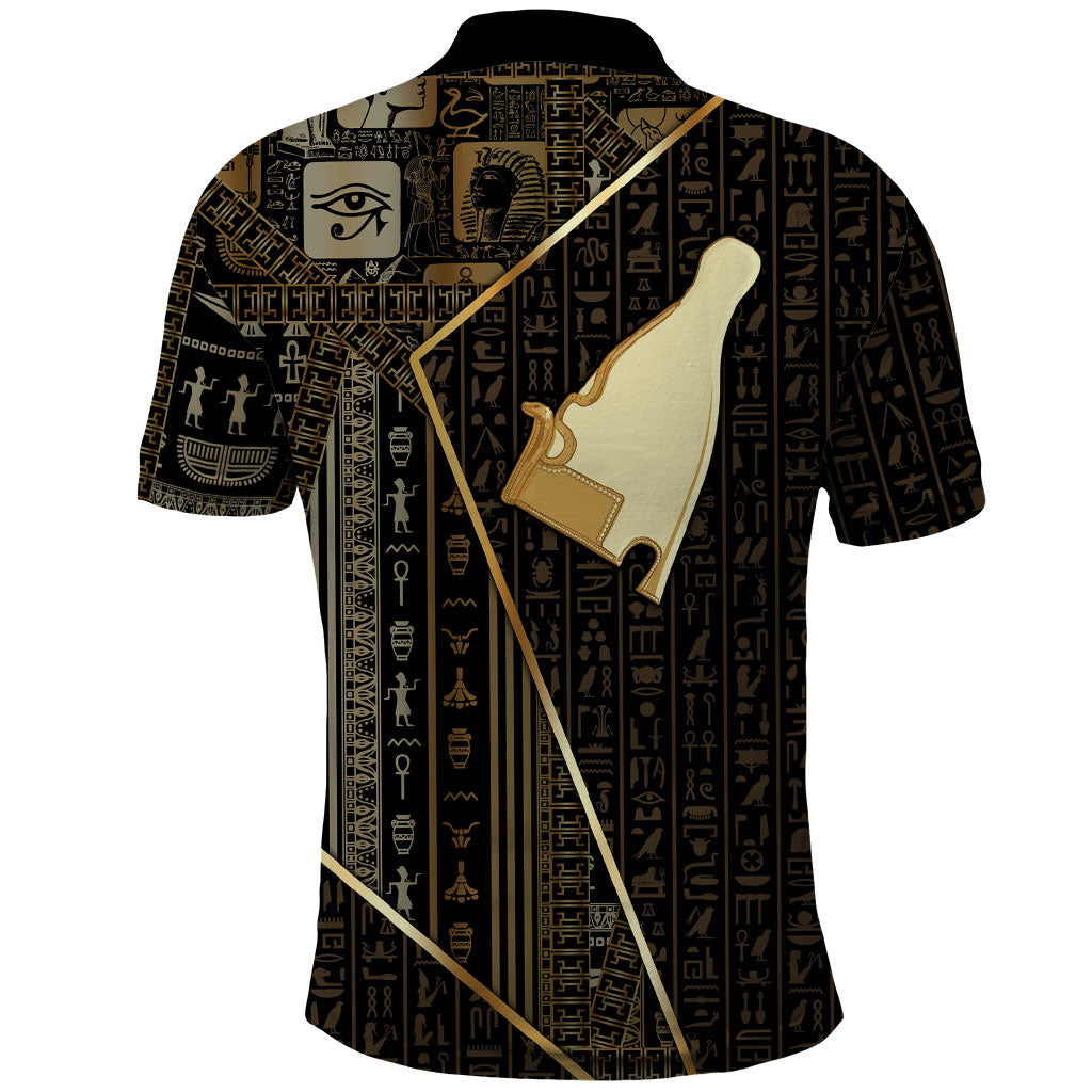 Egypt Hedjet Crown Polo Shirt Ancient Mythology Upper Pharaoh