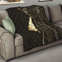 Egypt Hedjet Crown Quilt Ancient Mythology Upper Pharaoh