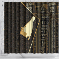 Egypt Hedjet Crown Shower Curtain Ancient Mythology Upper Pharaoh