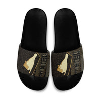 Egypt Hedjet Crown Slide Sandals Ancient Mythology Upper Pharaoh