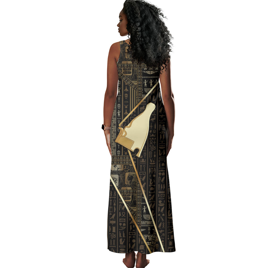 Egypt Hedjet Crown Tank Maxi Dress Ancient Mythology Upper Pharaoh