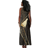 Egypt Hedjet Crown Tank Maxi Dress Ancient Mythology Upper Pharaoh