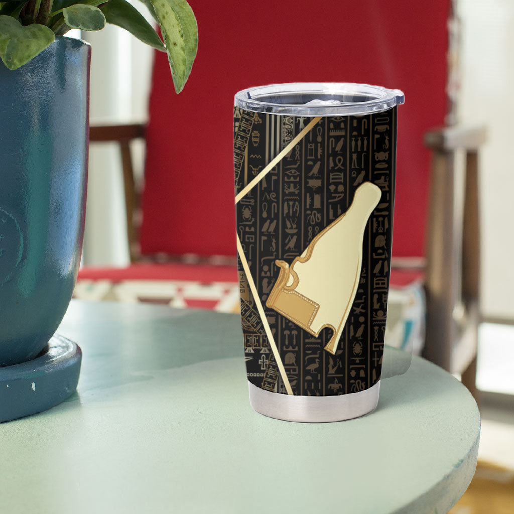 Egypt Hedjet Crown Tumbler Cup Ancient Mythology Upper Pharaoh