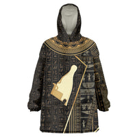 Egypt Hedjet Crown Wearable Blanket Hoodie Ancient Mythology Upper Pharaoh