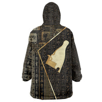 Egypt Hedjet Crown Wearable Blanket Hoodie Ancient Mythology Upper Pharaoh