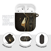 Egypt Pschent Crown AirPods Case Ancient Mythology Unified Pharaoh
