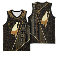 Egypt Pschent Crown Basketball Jersey Ancient Mythology Unified Pharaoh