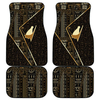 Egypt Pschent Crown Car Mats Ancient Mythology Unified Pharaoh