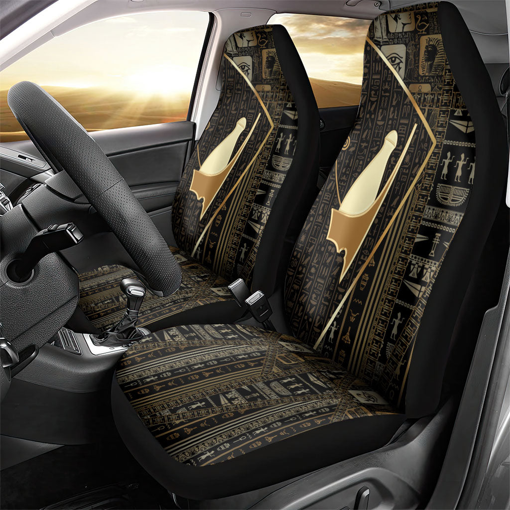 Egypt Pschent Crown Car Seat Cover Ancient Mythology Unified Pharaoh