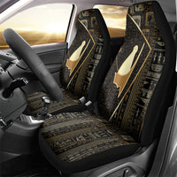 Egypt Pschent Crown Car Seat Cover Ancient Mythology Unified Pharaoh