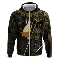 Egypt Pschent Crown Hoodie Ancient Mythology Unified Pharaoh