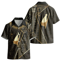 Egypt Pschent Crown Kid Hawaiian Shirt Ancient Mythology Unified Pharaoh DT05