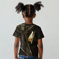 Egypt Pschent Crown Kid T shirt Ancient Mythology Unified Pharaoh