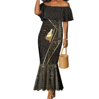 Egypt Pschent Crown Mermaid Dress Ancient Mythology Unified Pharaoh