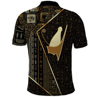 Egypt Pschent Crown Polo Shirt Ancient Mythology Unified Pharaoh
