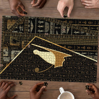 Egypt Pschent Crown Puzzle Ancient Mythology Unified Pharaoh