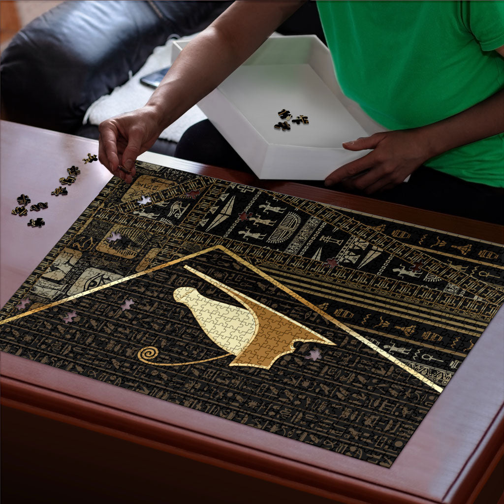 Egypt Pschent Crown Puzzle Ancient Mythology Unified Pharaoh
