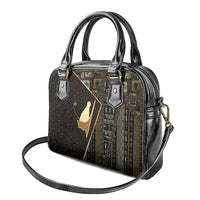 Egypt Pschent Crown Shoulder Handbag Ancient Mythology Unified Pharaoh
