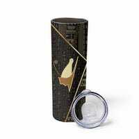Egypt Pschent Crown Skinny Tumbler Ancient Mythology Unified Pharaoh