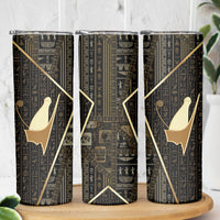 Egypt Pschent Crown Skinny Tumbler Ancient Mythology Unified Pharaoh
