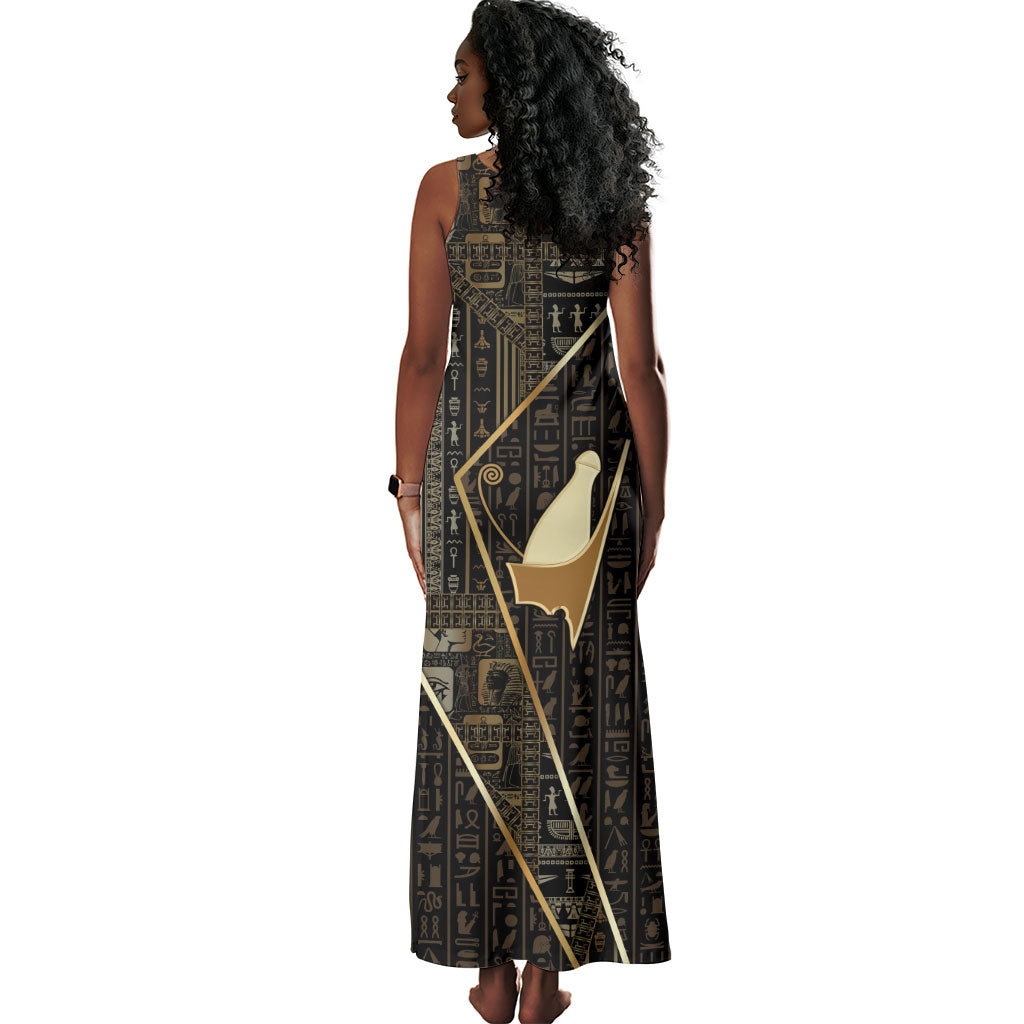 Egypt Pschent Crown Tank Maxi Dress Ancient Mythology Unified Pharaoh