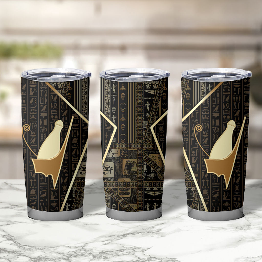 Egypt Pschent Crown Tumbler Cup Ancient Mythology Unified Pharaoh