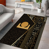Egypt Akhet Area Rug Ancient Mythology Horizon Sun Disk