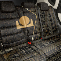 Egypt Akhet Back Car Seat Cover Ancient Mythology Horizon Sun Disk