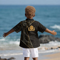 Egypt Akhet Kid Hawaiian Shirt Ancient Mythology Horizon Sun Disk DT05