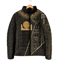 Egypt Akhet Padded Jacket Ancient Mythology Horizon Sun Disk