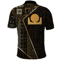 Egypt Akhet Polo Shirt Ancient Mythology Horizon Sun Disk