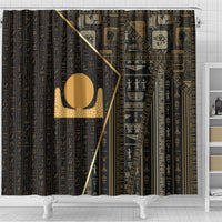 Egypt Akhet Shower Curtain Ancient Mythology Horizon Sun Disk
