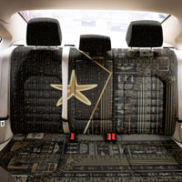 Egypt Seba Back Car Seat Cover Ancient Mythology Golden Star Royal